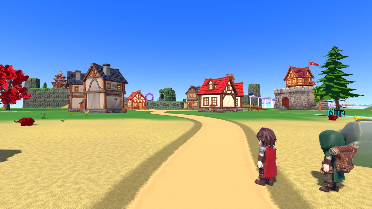 The village and heroes